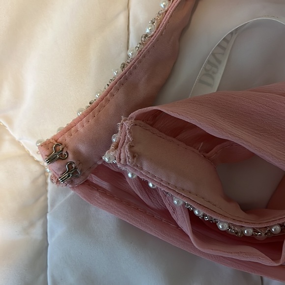 David’s Bridal short pink dress - Picture 8 of 8